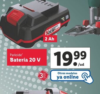 Lidl Bateria 20V oferta
