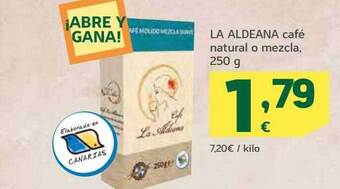 HiperDino La aldeana café natural o mezcla oferta