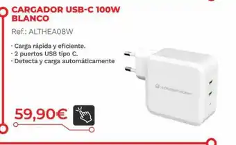 Computer Store Cargador usb-c 100w blanco oferta