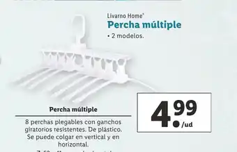 Lidl Percha Múltiple oferta