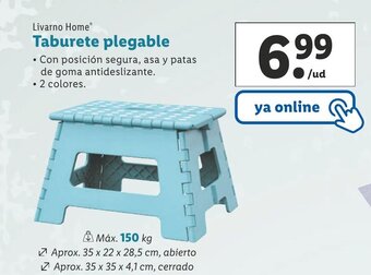 Lidl Taburete Plegable oferta