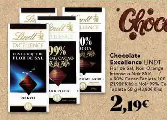 Gadis Lindt Excellence Chocolate 100g oferta