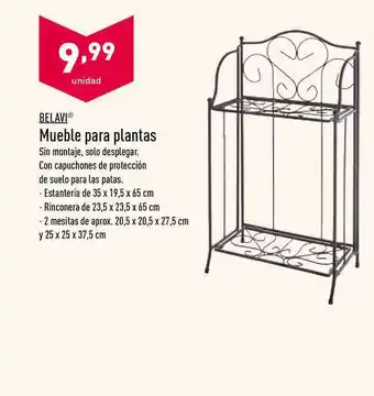 ALDI Belavi Mueble para plantas oferta