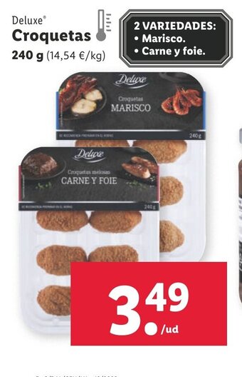 Lidl Croquetas oferta