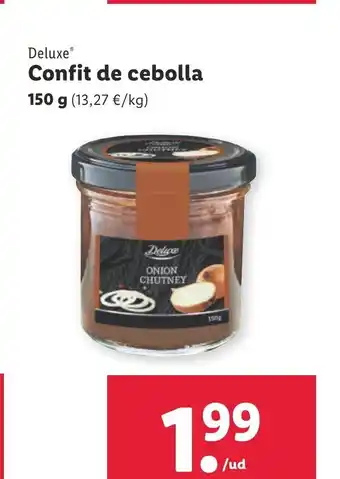 Lidl Confit de Cebolla oferta