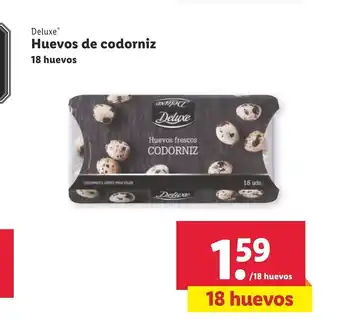 Lidl Huevos de Codorniz oferta