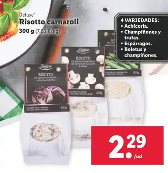Lidl Risotto Carnaroli oferta