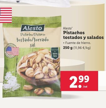 Lidl Pistachos Tostados y Salados oferta