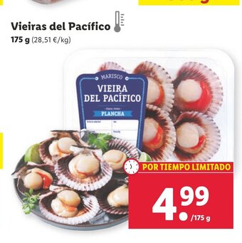 Lidl Vieiras del Pacifico oferta