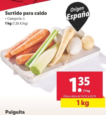 Lidl Surtido Para Caldo oferta