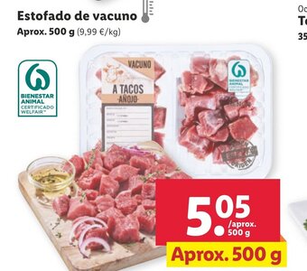 Lidl Estofado de Vacuno oferta