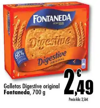 Unide Supermercados Fontaned Galletas Digestive original 700g oferta