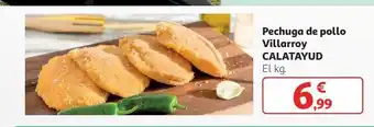 Alcampo Pechuga de pollo calatayud oferta