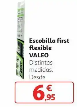 Alcampo Escobillas de coche valeo oferta