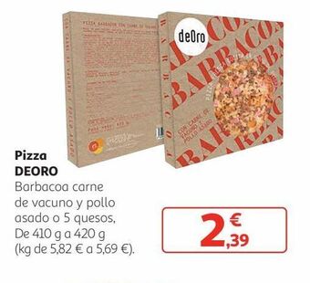 Alcampo Pizza deoro oferta