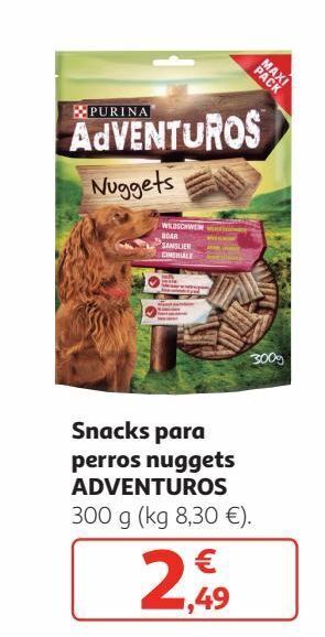 Alcampo Snacks para mascotas purina oferta