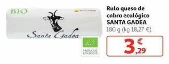 Alcampo Rulo de queso de cabra oferta