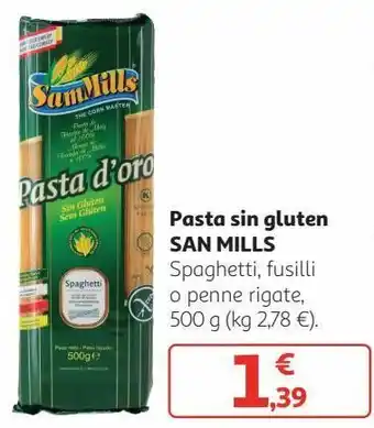 Alcampo Pasta sin gluten oferta