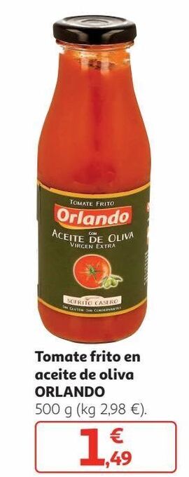 Alcampo Tomate frito orlando oferta