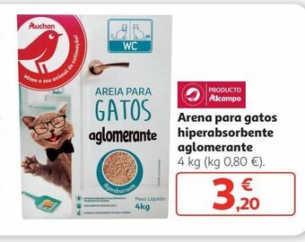 Alcampo Arena para gatos alcampo oferta
