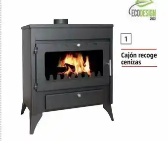 Bauhaus Estufa leña capri oferta