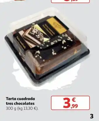 Alcampo Tarta de chocolate oferta