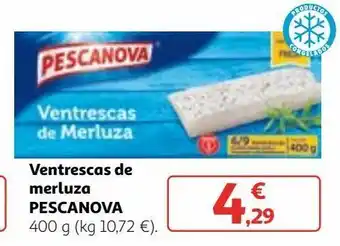 Alcampo Ventresca de merluza pescanova oferta