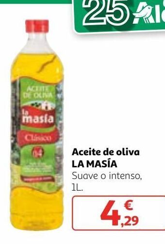 Alcampo Aceite de oliva la masía oferta