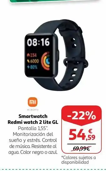 Alcampo Smartwatch redmi oferta