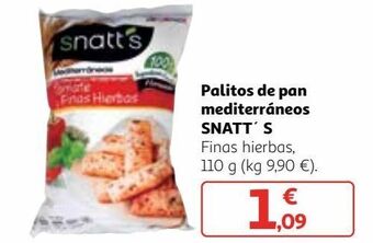 Alcampo Palitos de pan snatt's oferta