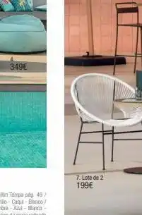 Maisons du Monde 349€ 7. lote de 2 199€ oferta