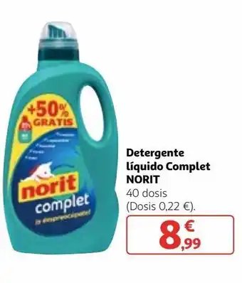 Alcampo Detergente norit oferta