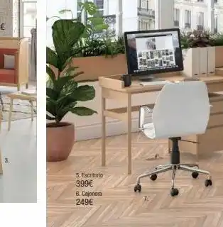 Maisons du Monde 3. 5. escritorio 399€ 6. cajonera 249€ lanka by oferta