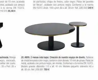 Maisons du Monde Mesa nido oferta