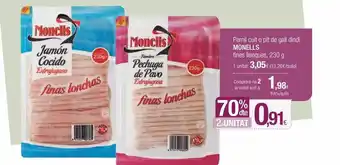 Condis Pernil cuit o pit de gall dindi monells oferta