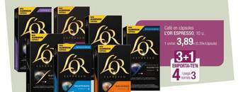 Condis Cafè en càpsules l'or espresso oferta