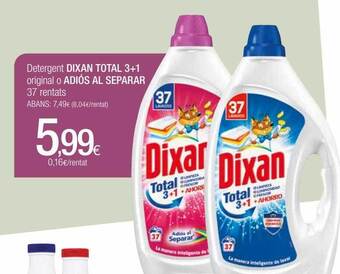Condis Detergente dixan total 3+1 original o adiós al separar oferta