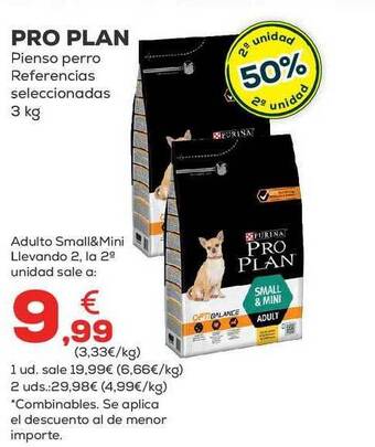 Kiwoko Pro plan pienso perro referencias seleccionadas oferta