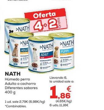 Kiwoko Nath húmedo perro adulto o cachorro diferentes sabores oferta