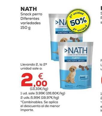 Kiwoko Nath snack perro diferentes variedades oferta