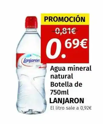 Maskom Supermercados Agua mineral natural lanjaron oferta