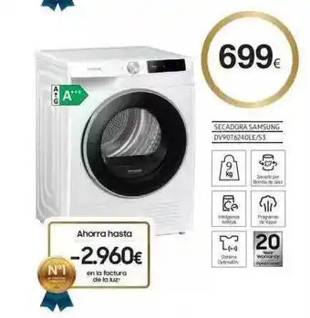 Mi electro Secadora samsung oferta