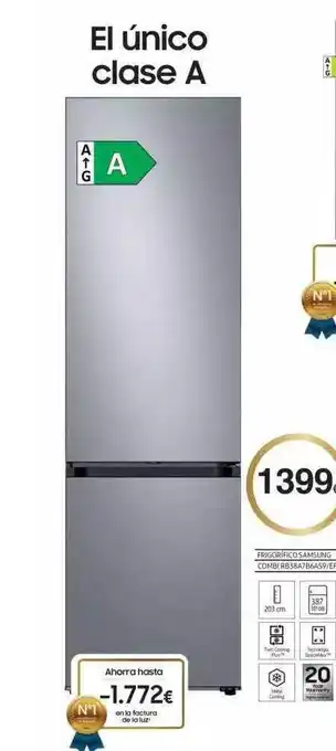 Mi electro Frigorifico samsung combi rb38a7b6a59 ef oferta