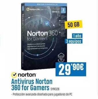 Beep Antivirus norton 360 for gamers oferta