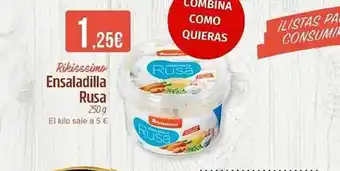 Maskom Supermercados Rikisssimo ensaladilla rusa oferta