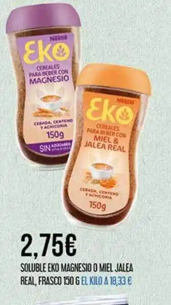 Claudio Soluble eko magnesio o miel jalea real frasco oferta