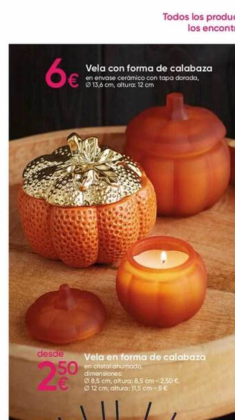 Vela con forma de calabaza vela en forma de calabaza