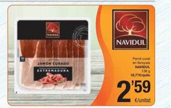 SPAR Fragadis Pernil curat en llenques navidul oferta