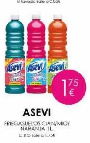Asevi friega suelos cia n mio naranja 1l