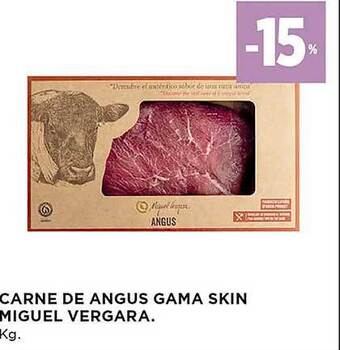 El Corte Inglés Carne de angus gama skin miguel vergara oferta